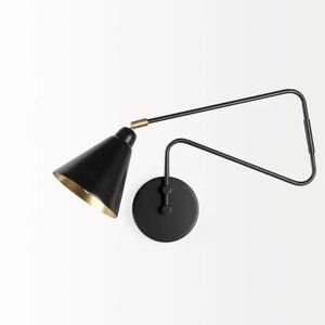Allmodern Black Swing Arm Sconce Lamp